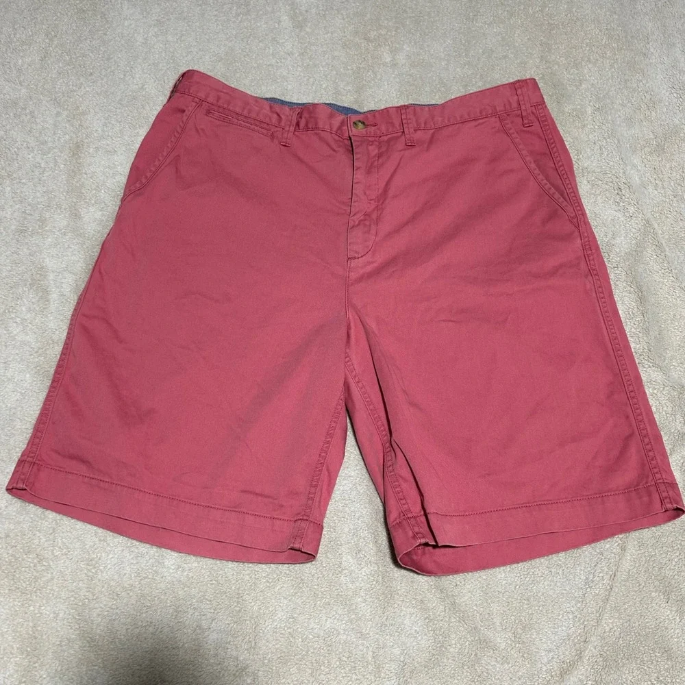 Polo Ralph Lauren Shorts Mens 38 9in Pink Relaxed Fit Chino Cotton Twill 0919